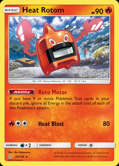 Heat Rotom – Ultra Prism nr 024/156 (Standard)