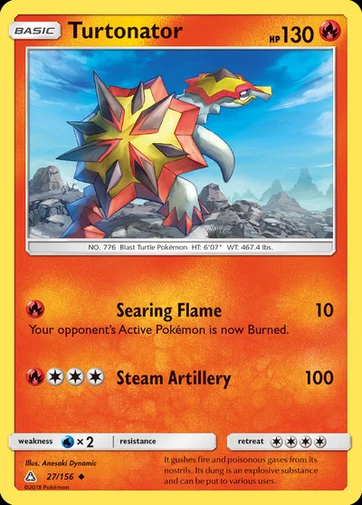 Turtonator – Ultra Prism nr 027/156 (Standard)