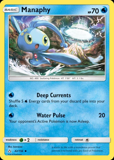 Manaphy – Ultra Prism nr 042/156 (Standard)