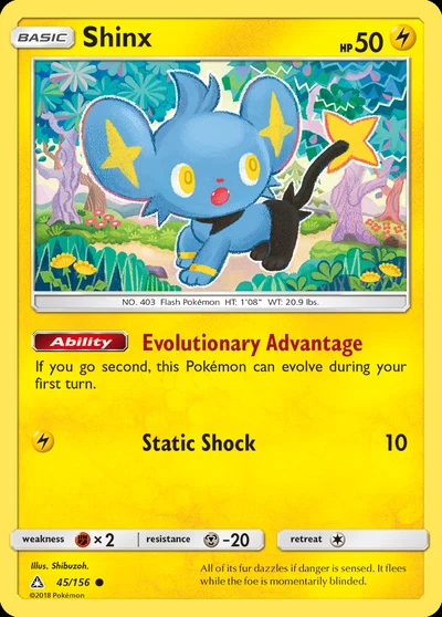 Shinx – Ultra Prism nr 045/156 (Standard)
