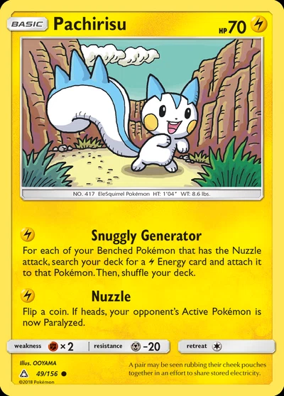 Pachirisu – Ultra Prism nr 049/156 (Standard)