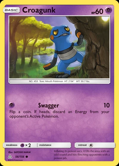 Croagunk – Ultra Prism nr 056/156 (Standard)