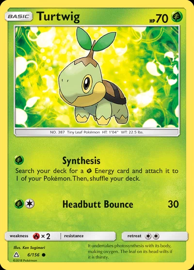 Turtwig – Ultra Prism nr 006/156 (Standard)