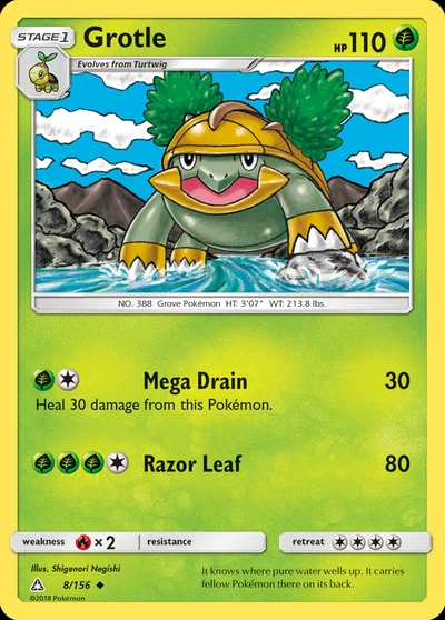 Grotle – Ultra Prism nr 008/156 (Standard)