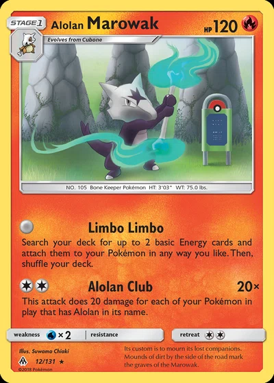 Alolan Marowak – Forbidden Light nr 012/131 (Standard)