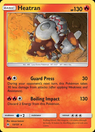 Heatran – Forbidden Light nr 013/131 (Standard)