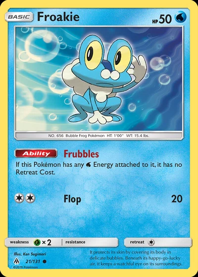 Froakie – Forbidden Light nr 021/131 (Standard)