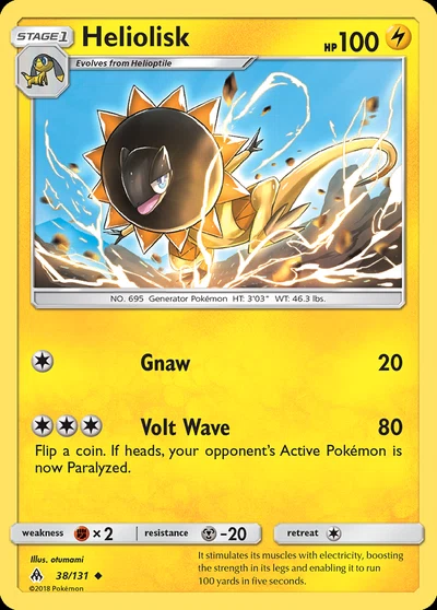 Heliolisk – Forbidden Light nr 038/131 (Standard)