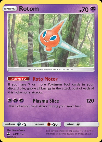 Rotom – Forbidden Light nr 040/131 (Standard)