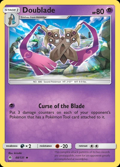 Doublade – Forbidden Light nr 048/131 (Standard)