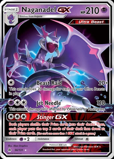 Naganadel-GX – Forbidden Light nr 056/131 (Standard)