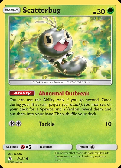 Scatterbug – Forbidden Light nr 005/131 (Standard)