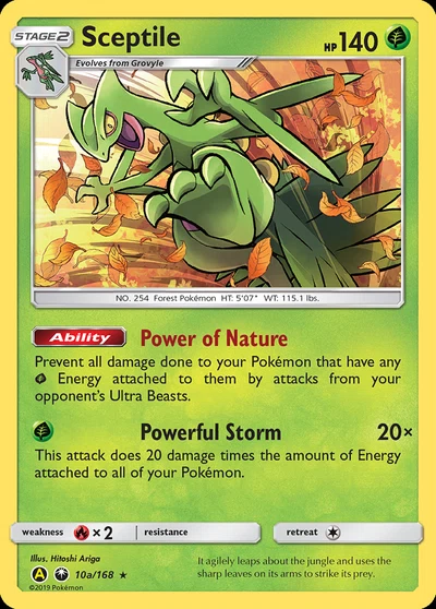 Sceptile – Celestial Storm nr 10a/168 (Standard)