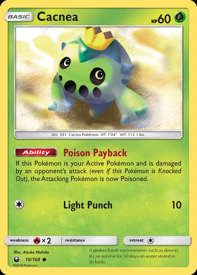 Cacnea – Celestial Storm nr 019/168 (Standard)
