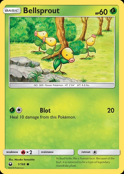 Bellsprout – Celestial Storm nr 001/168 (Standard)