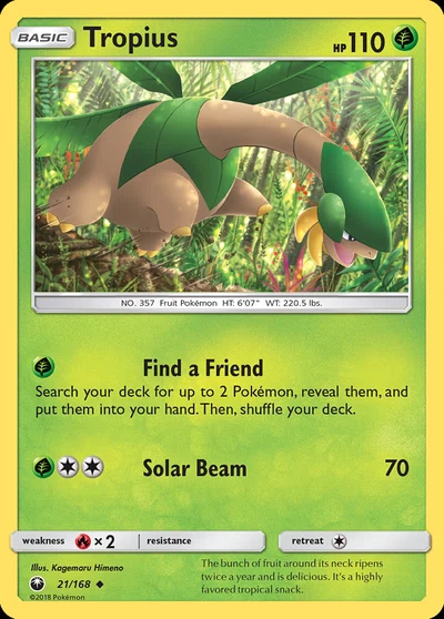 Tropius – Celestial Storm nr 021/168 (Standard)