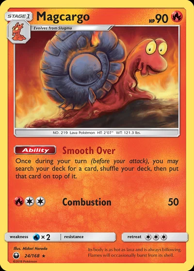 Magcargo – Celestial Storm nr 024/168 (Standard)