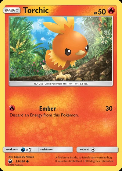 Torchic – Celestial Storm nr 025/168 (Standard)