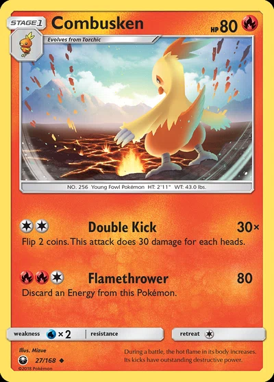 Combusken – Celestial Storm nr 027/168 (Standard)