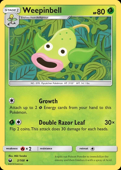 Weepinbell – Celestial Storm nr 002/168 (Standard)