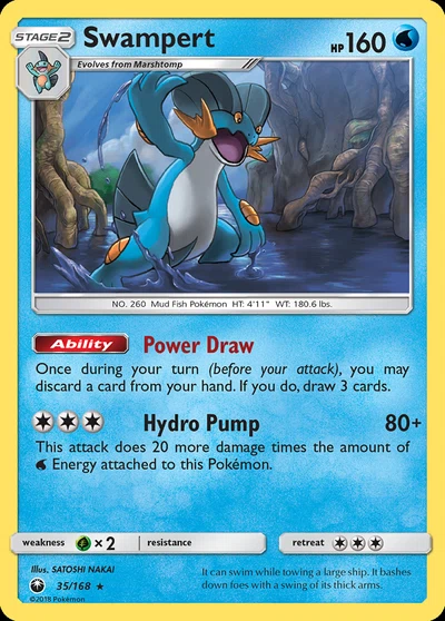 Swampert – Celestial Storm nr 035/168 (Standard)