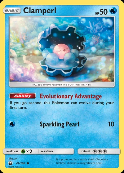 Clamperl – Celestial Storm nr 041/168 (Standard)