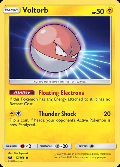 Voltorb – Celestial Storm nr 047/168 (Standard)