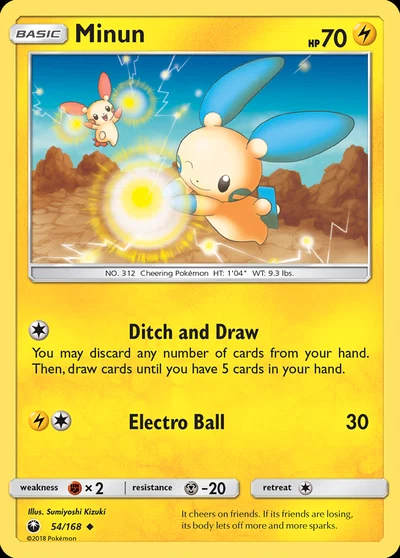 Minun – Celestial Storm nr 054/168 (Standard)