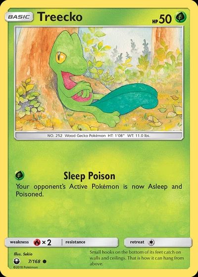 Treecko – Celestial Storm nr 007/168 (Standard)