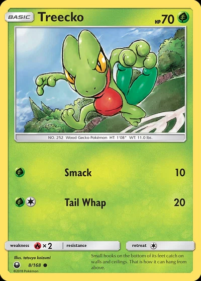Treecko – Celestial Storm nr 008/168 (Standard)
