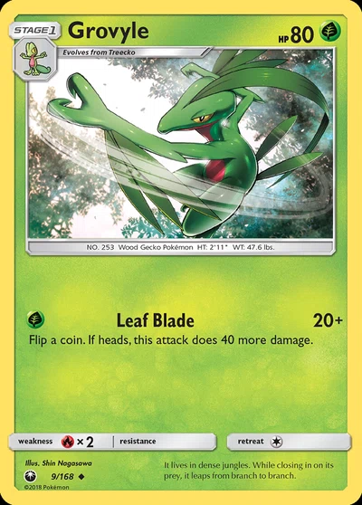 Grovyle – Celestial Storm nr 009/168 (Standard)