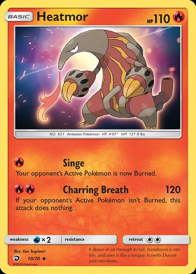 Heatmor – Dragon Majesty nr 010/070 (Standard)