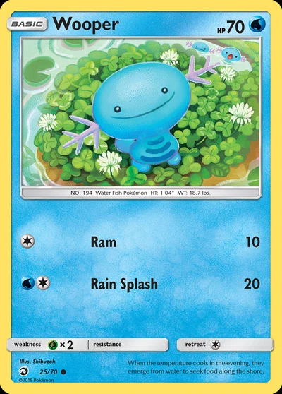 Wooper – Dragon Majesty nr 025/070 (Standard)