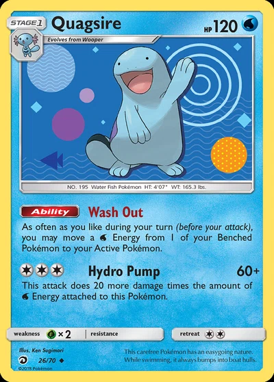 Quagsire – Dragon Majesty nr 026/070 (Standard)