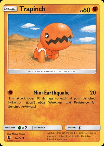 Trapinch – Dragon Majesty nr 032/070 (Standard)