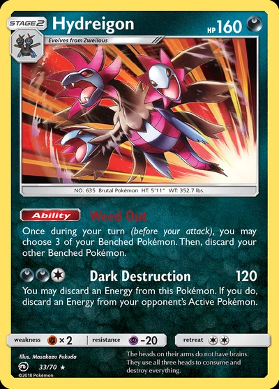 Hydreigon – Dragon Majesty nr 033/070 (Standard)