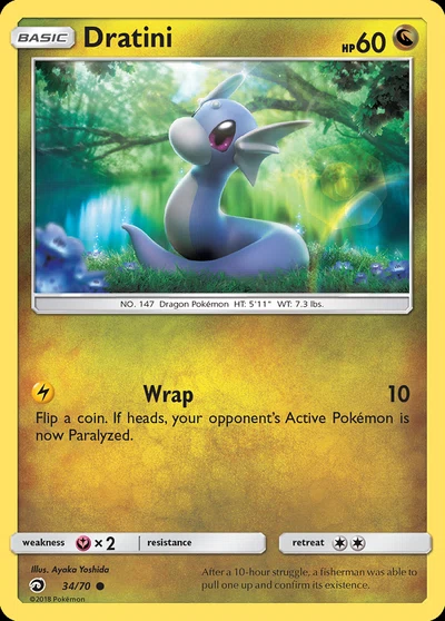 Dratini – Dragon Majesty nr 034/070 (Standard)