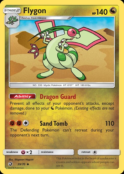 Flygon – Dragon Majesty nr 039/070 (Standard)