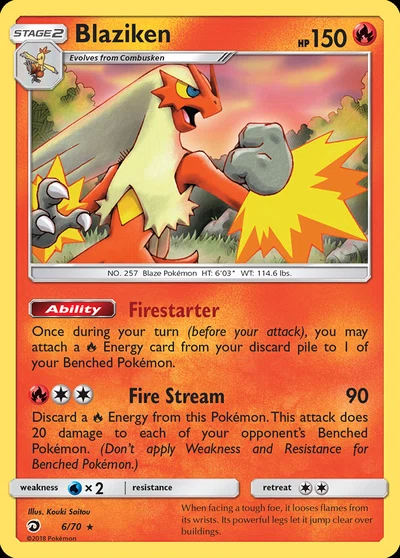 Blaziken – Dragon Majesty nr 006/070 (Standard)