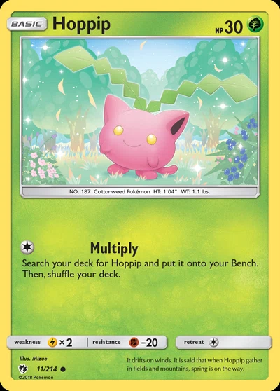 Hoppip – Lost Thunder nr 011/214 (Standard)