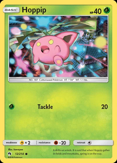 Hoppip – Lost Thunder nr 012/214 (Standard)