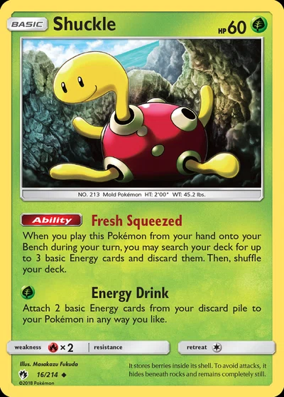 Shuckle – Lost Thunder nr 016/214 (Standard)