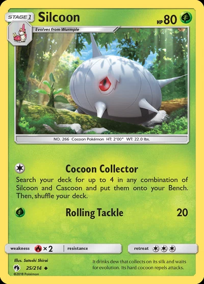 Silcoon – Lost Thunder nr 025/214 (Standard)