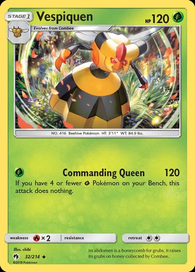 Vespiquen – Lost Thunder nr 032/214 (Standard)