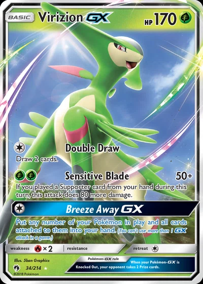 Virizion-GX – Lost Thunder nr 034/214 (Standard)