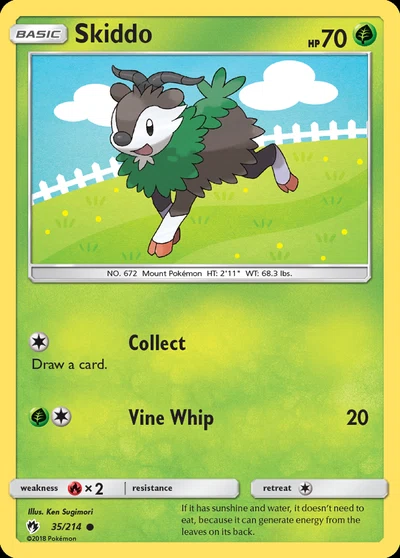 Skiddo – Lost Thunder nr 035/214 (Standard)