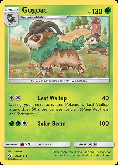 Gogoat – Lost Thunder nr 036/214 (Standard)