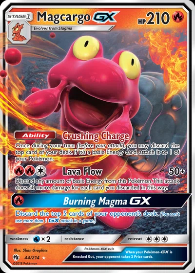 Magcargo-GX – Lost Thunder nr 044/214 (Standard)