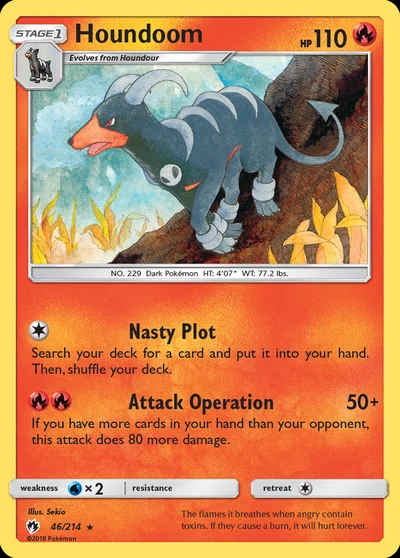 Houndoom – Lost Thunder nr 046/214 (Standard)