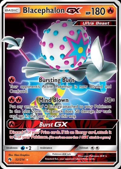 Blacephalon-GX – Lost Thunder nr 052/214 (Standard)